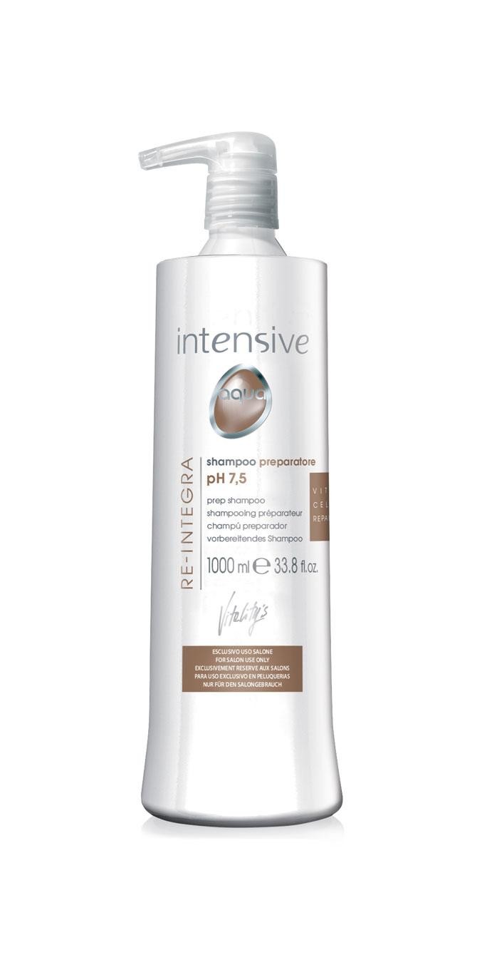 Vitality`s Intensive Aqua Re-Integra Shampoo preparatore pH 7.5 1000 ml