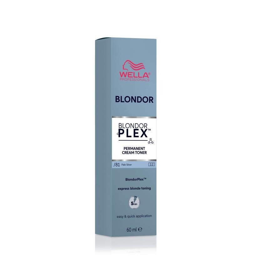 Wella BlondorPlex Cream Toner/81 Pale Silver 60ml