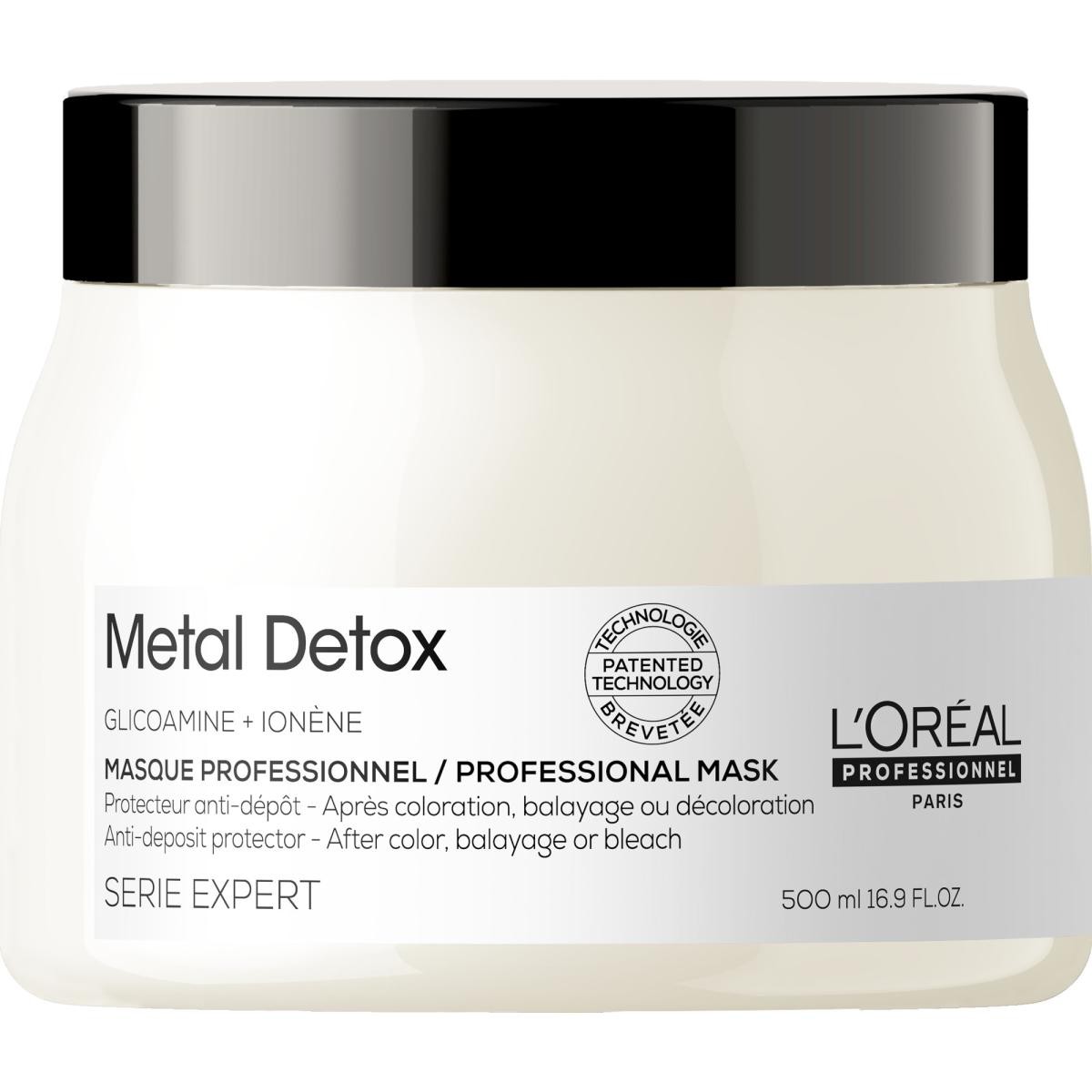 L`Oréal Paris Serie Expert Metal Detox maschera per capelli 500 ml Unisex