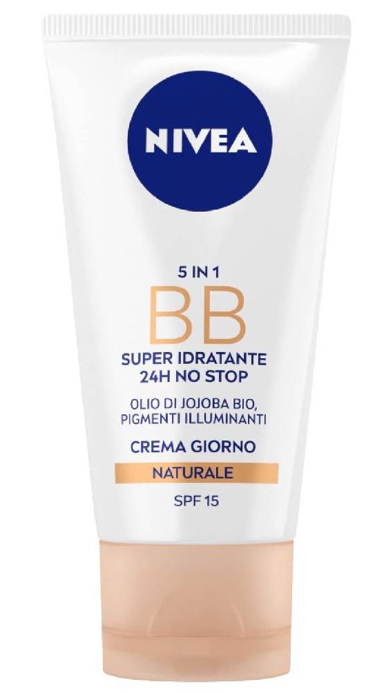NIVEA Super Idratante 24H No Stop BB Cream SPF 15 Natural 50 ml