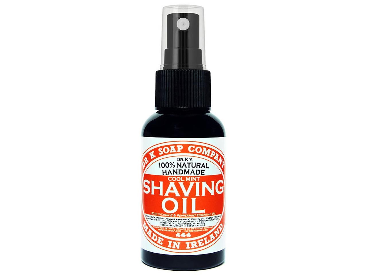 Dr K Soap Company Shaving Oil Olio da barba Uomo 50 ml