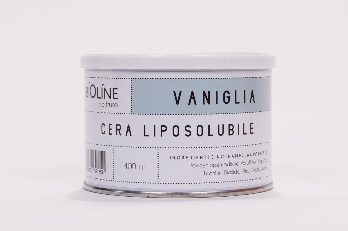 Fashion Cosmetics Bioline Coiffure Cera Liposolubile Vaniglia 400ml