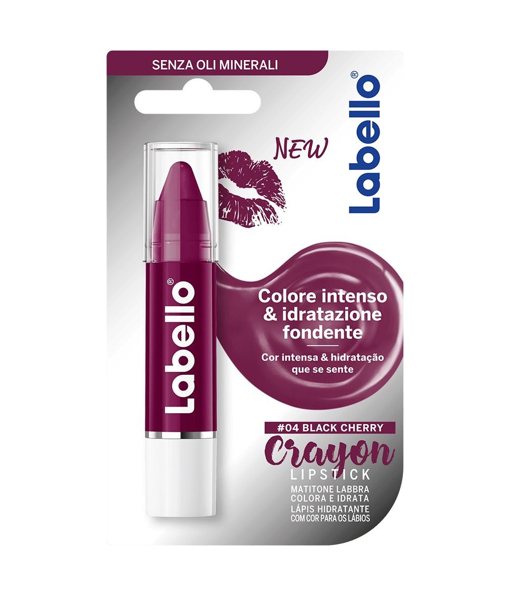 Labello Crayon Lipstick Black Cherry burrocacao Balsamo per labbra Donna 3 g