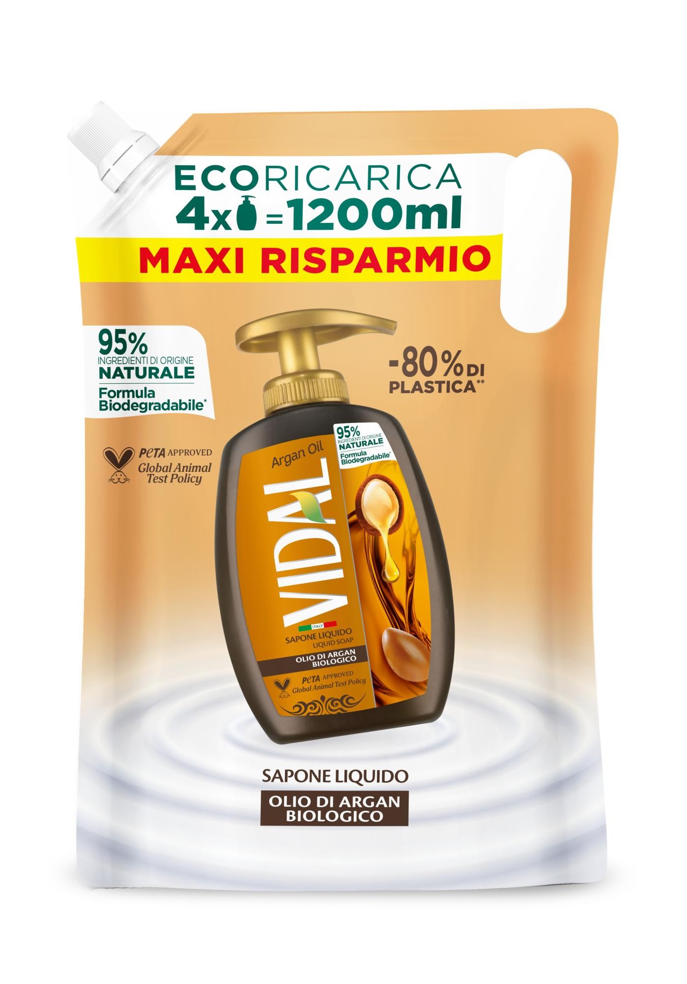 Vidal Ecoricarica Argan Oil 1200 ml