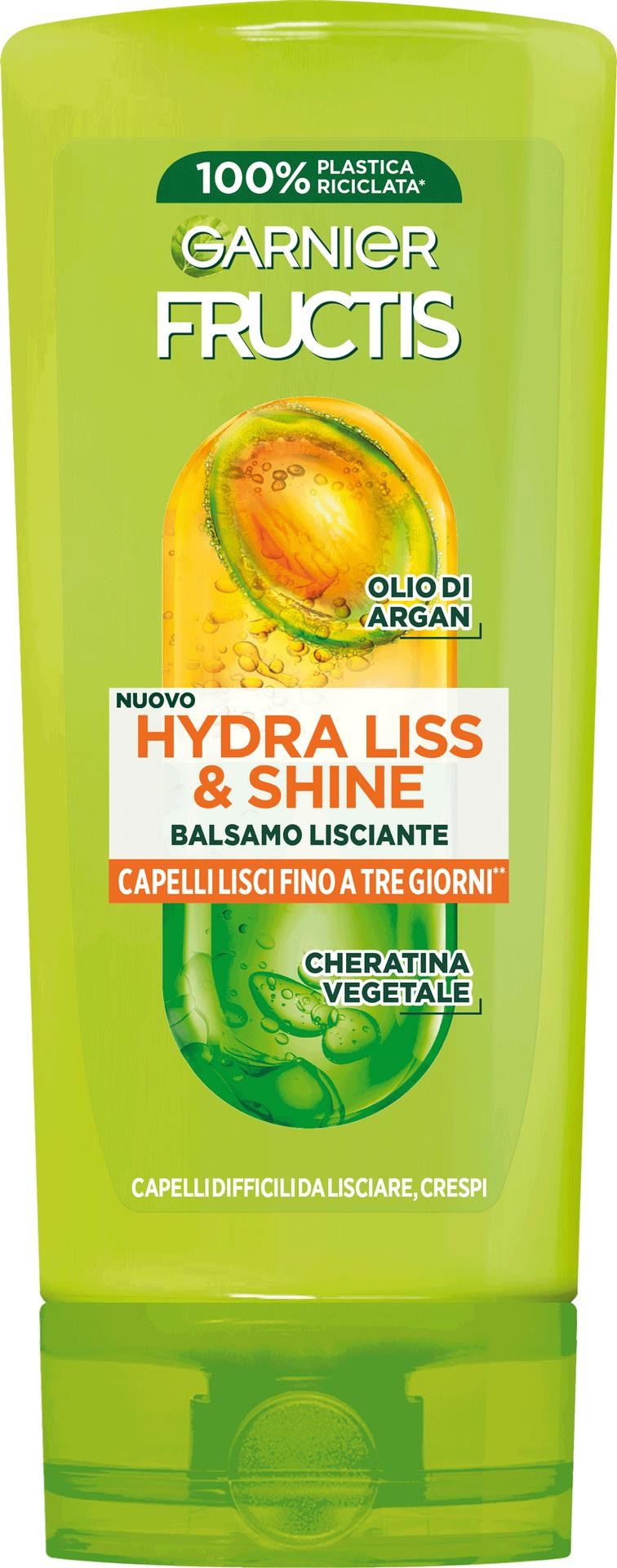Garnier Fructis Balsamo lisciante Hydra Liss & Shine 200ml