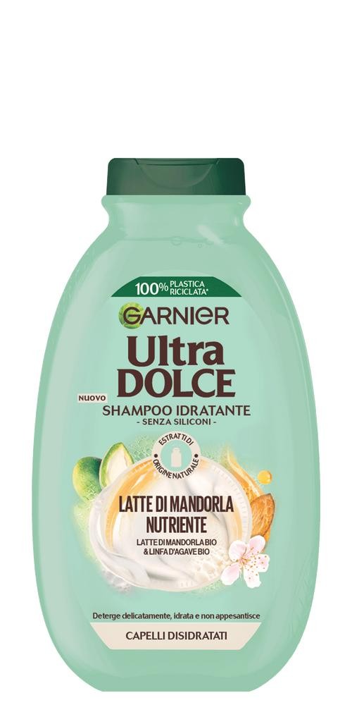 Garnier Ultra Dolce Latte Di Mandorla Lo Shampoo Idratante 400ml