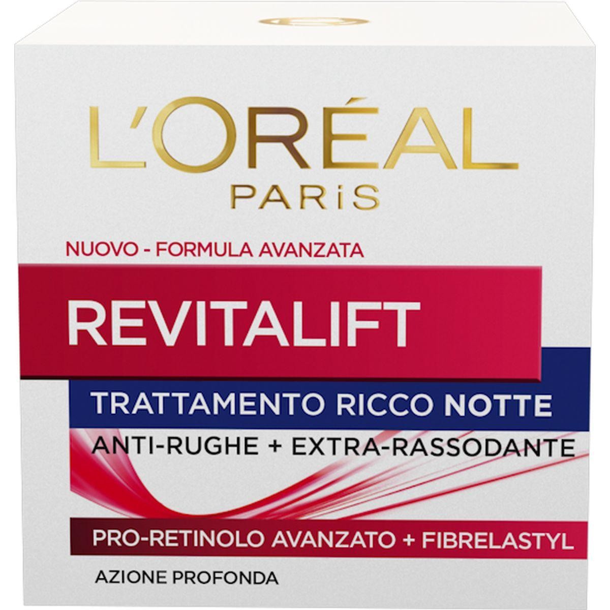 L`Oréal Paris Revitalift Crema Viso Notte , 50 ml