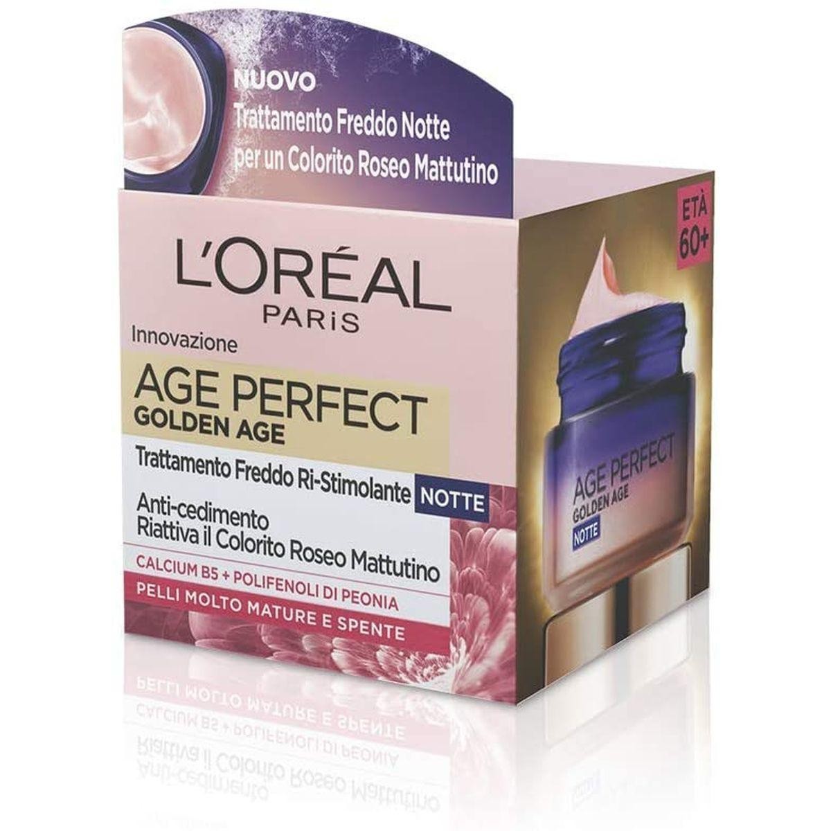 L`Oréal Paris Age Perfect Crema Notte Golden Age, 50 ml