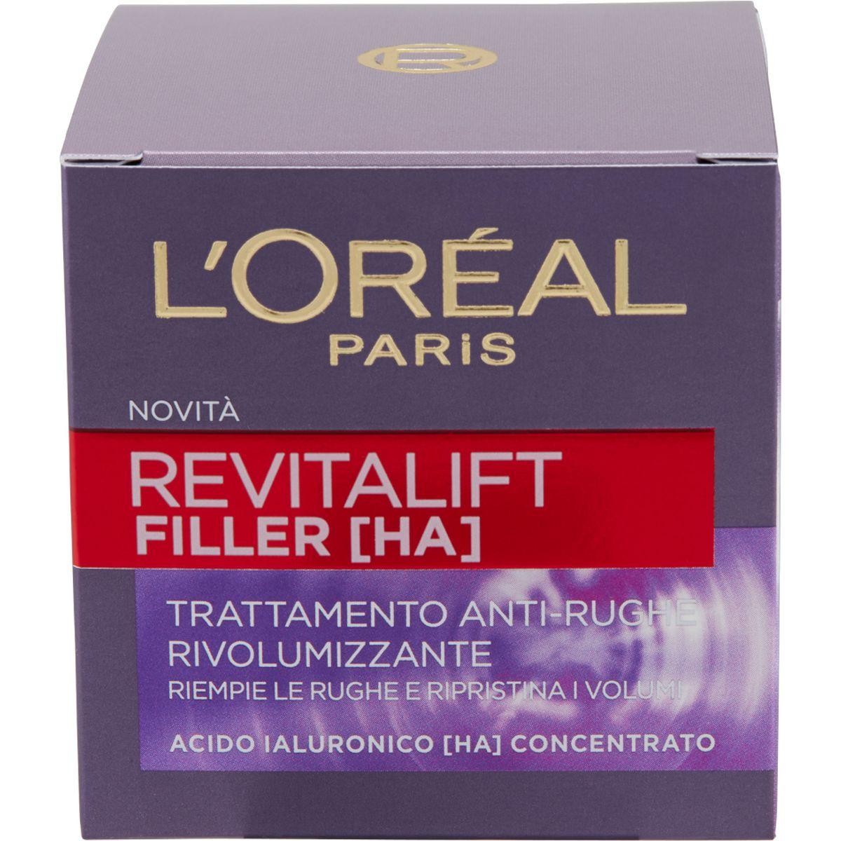 L`Oréal Paris Revitalift Filler Crema Viso Giorno , 50 ml