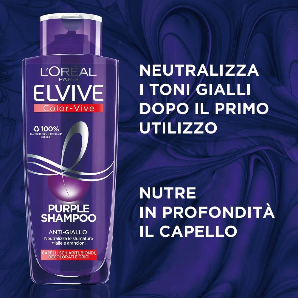 L`Oréal Paris Elvive ColorVive Purple Shampoo, 200 ml