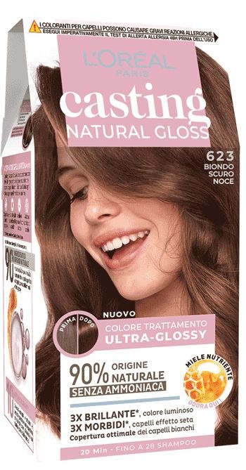 L`Oréal Paris Casting Natural Gloss 623 Biondo Scuro Noce