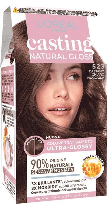 L`Oréal Paris Casting Natural Gloss 523 Castano Chiaro Nocciola