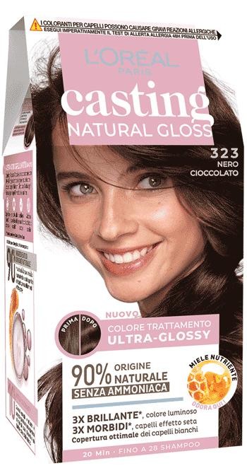 L`Oréal Paris Casting Natural Gloss 323 Nero Cioccolato