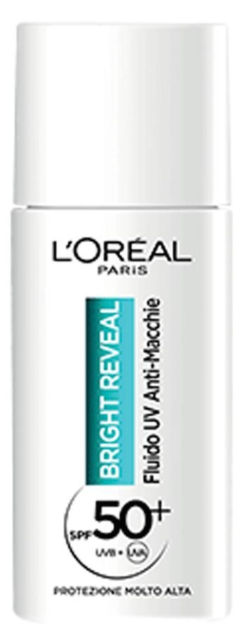 L`Oréal Paris Bright Reveal Fluido UV Anti-Macchie SPF 50+ [Niacinamide + LHA] 50ml