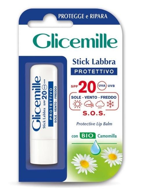 Glicemille Stick Labbra Protettivo SPF 20 Camomilla 5.5ml