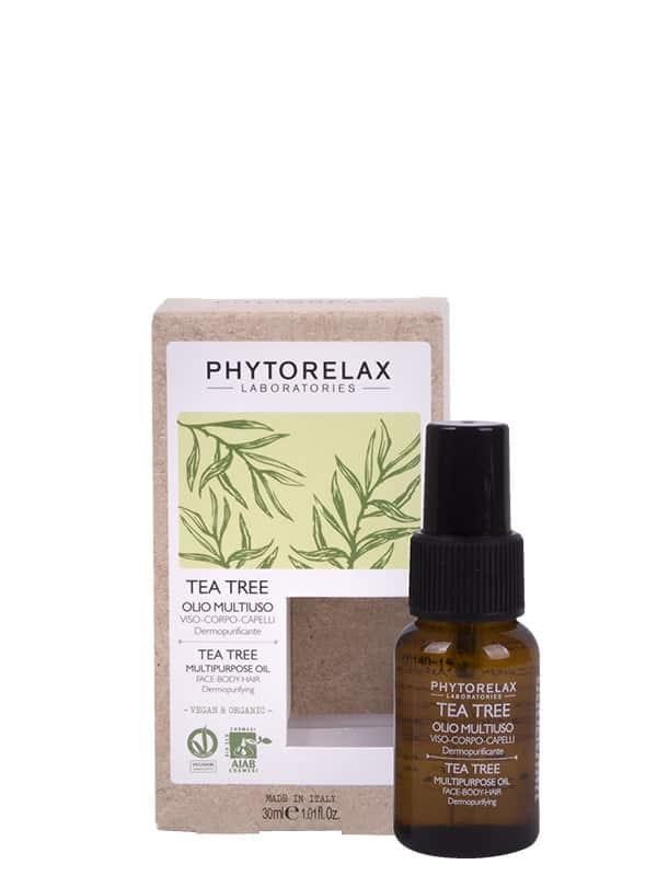 Phytorelax Laboratories Olio multiuso dermopurificante – tea tree 30 ml