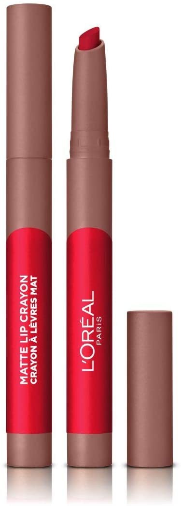 L`Oréal Paris Matte Crayon Rossetto 111 Fig-Gin Dele