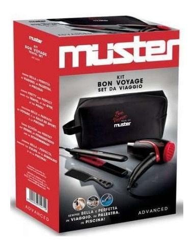 Müster Bon Voyage Travel Set Hair Styling Kit Black