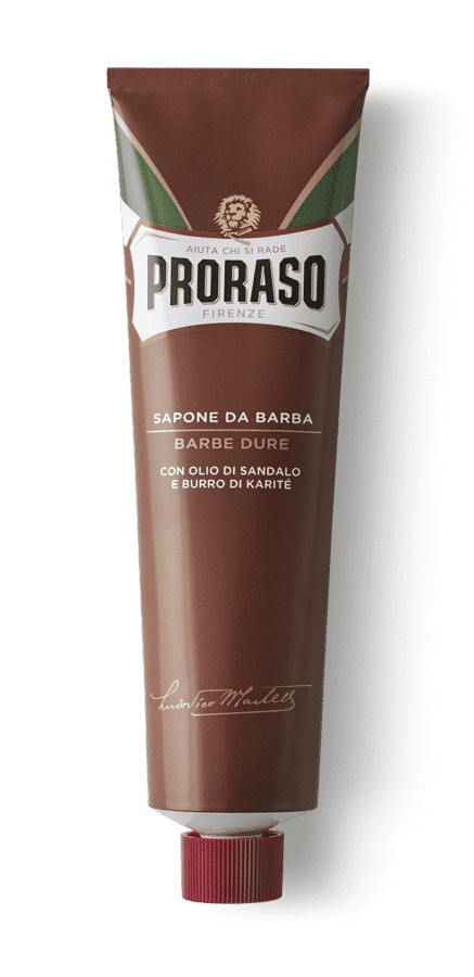 Proraso Sapone da Barba in tubo Barbe Dure 150 ml