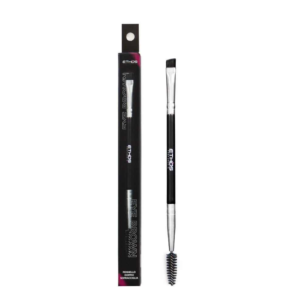 Ethos Eye Brown - Pennello Doppio Sopracciglia