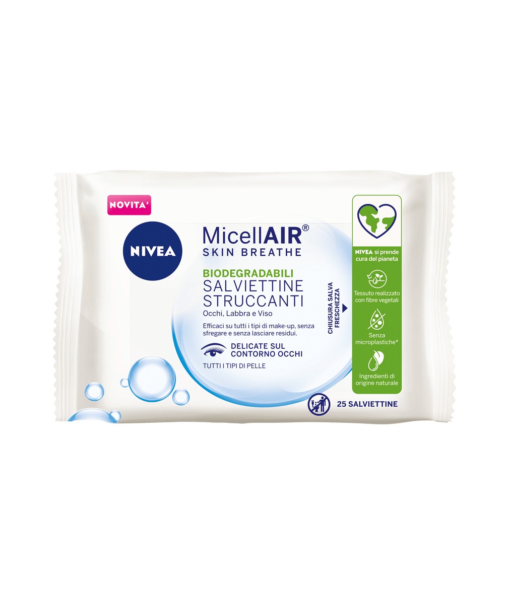 NIVEA MICELLAIR SALVIETTINE STRUCCANTI 25PZ