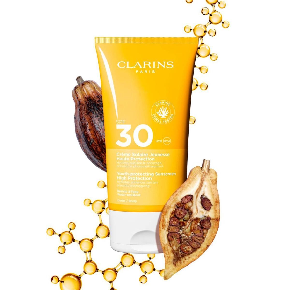 Clarins Sun Cream SPF30 Crema per la protezione solare Corpo 30 Adulti