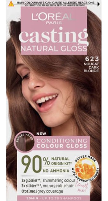 L`Oréal Paris Casting Natural Gloss 623 Biondo Scuro Noce