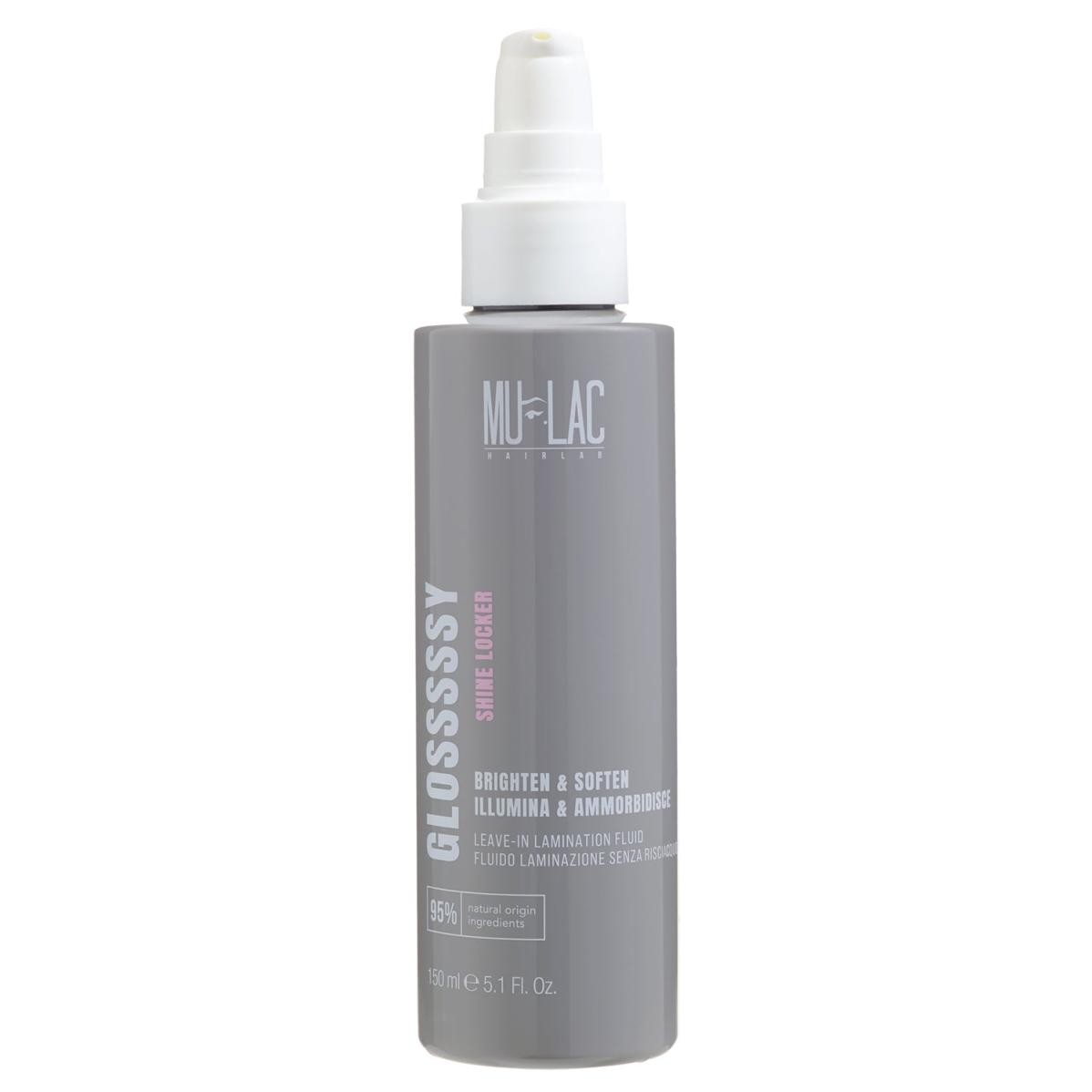 Mulac Cosmetics Glosssssy Shine Locker - Fluido Laminazione Senza Risciacquo 150 ml