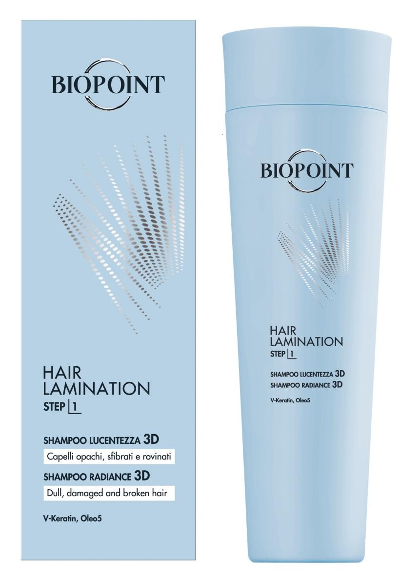 Biopoint Hair Lamination Shampoo Lucentezza 3D 200ml