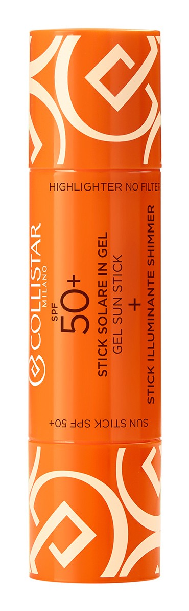 Collistar Stick Solare in Gel SPF50+ + Stick Illuminante Shimmer