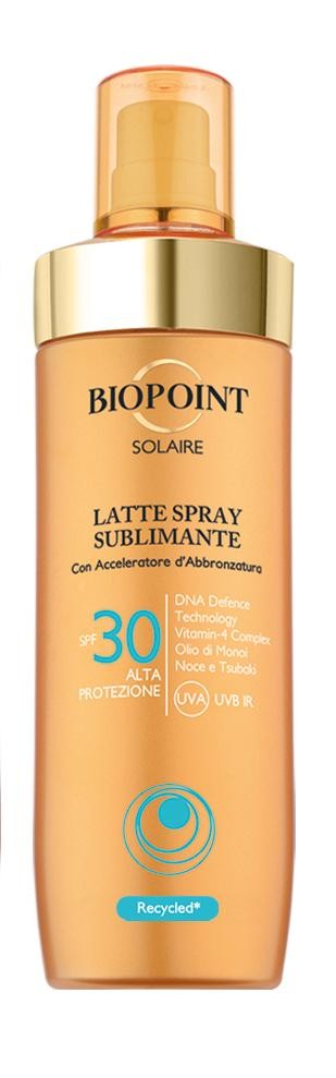 Biopoint Latte spray sublimante SPF30 - new formula 250ml