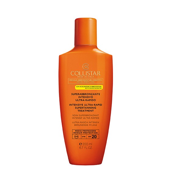Collistar Superabbronzante Intensivo Ultra Rapido SPF 20, 200 ml