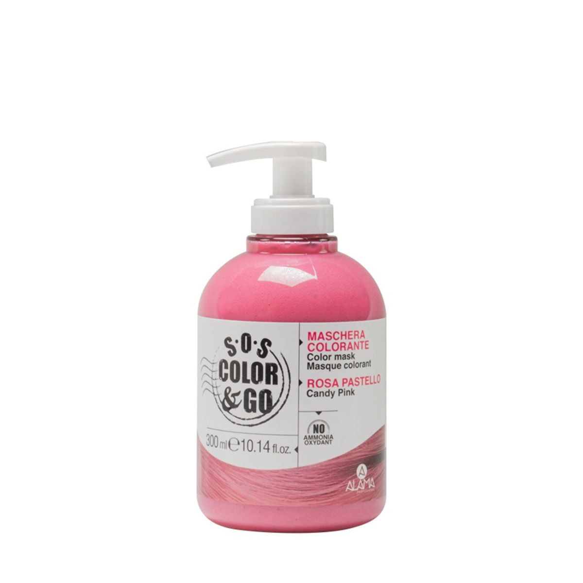 Alama Maschera Colorata Condizionante Rosa Pastello 300ml