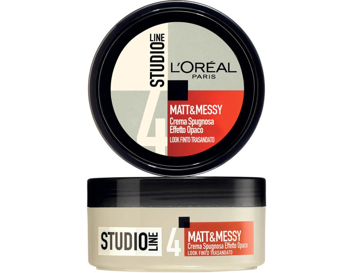 L`Oréal Paris Studio Line Matt & Messy Crema Spugnosa Effetto Opaco 150ml