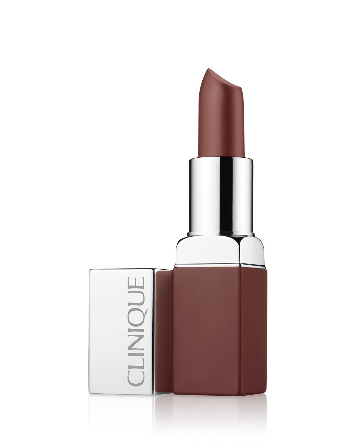 Clinique Pop Matte Lip Colour + Primer, 10 Clove Pop, 3.9g