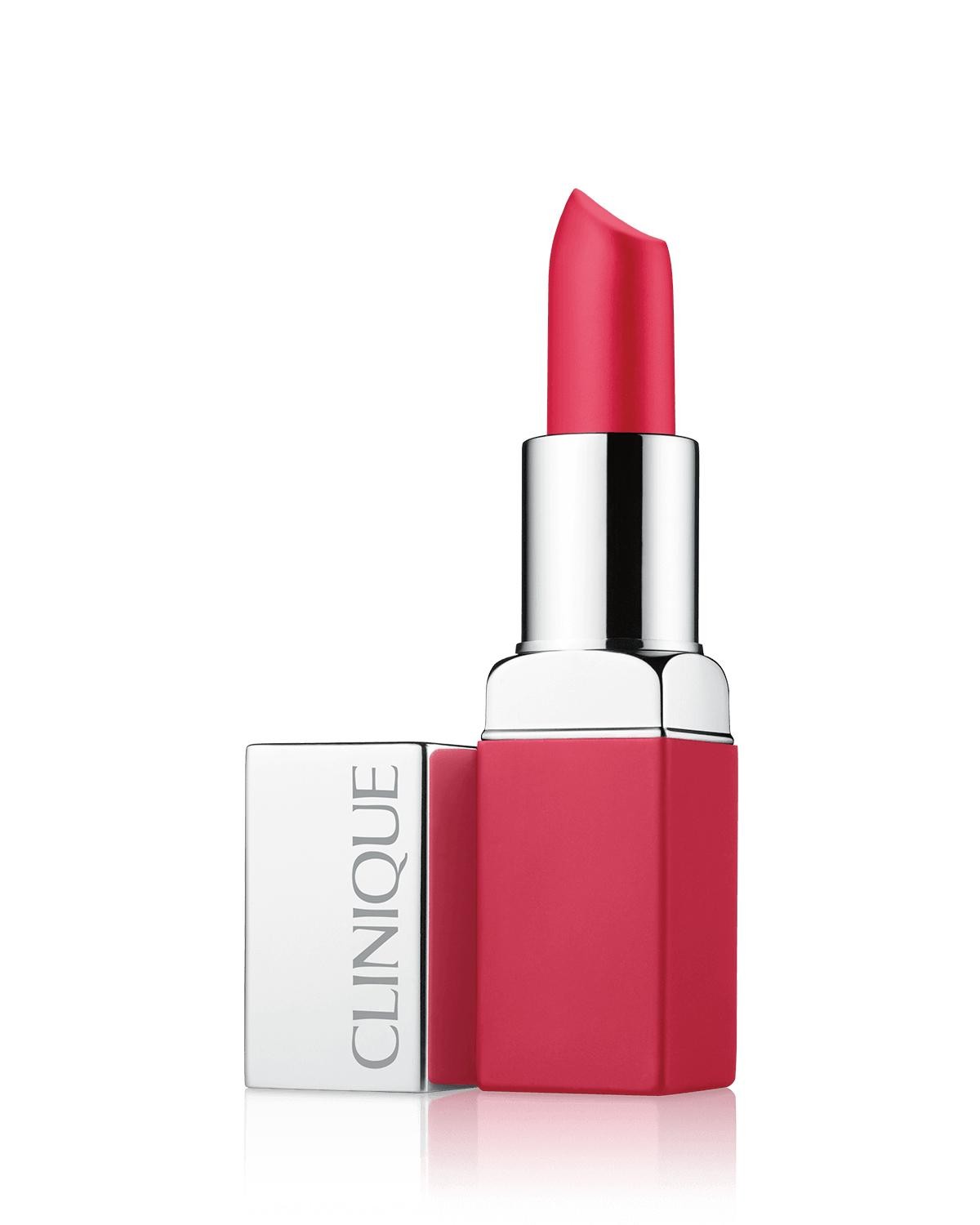 Clinique Pop Matte Lip Colour + Primer, 12 Coral Pop, 3.9g