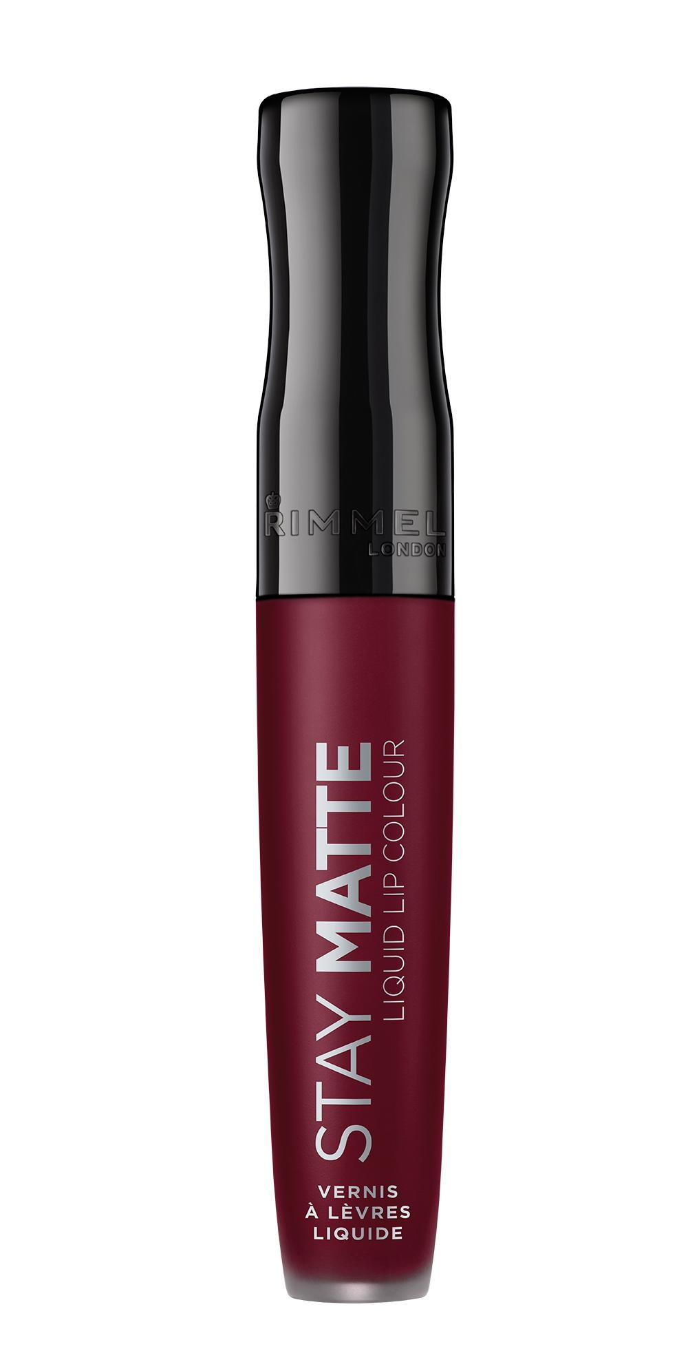 Rimmel Stay Matte Liquid Lip Colour, 810 Plum This Show, 5.5ml