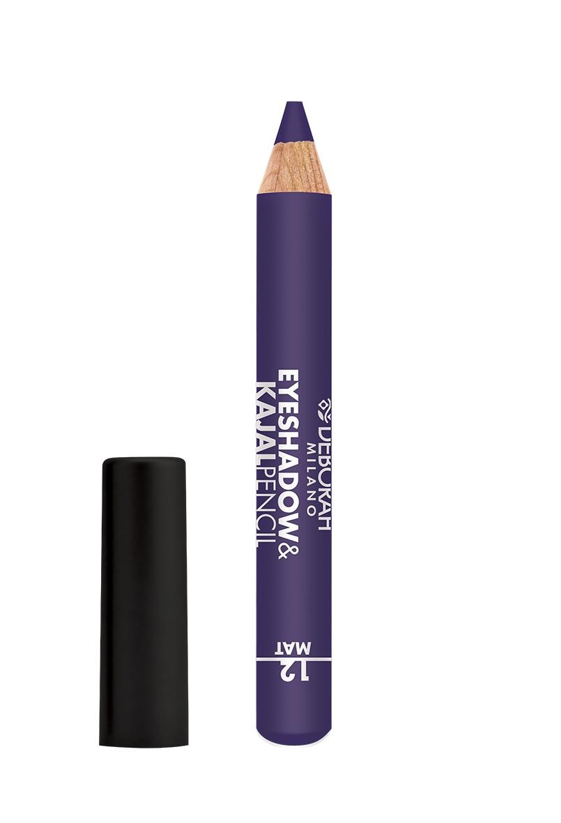 Deborah Milano Eyeshadow&Kajal Pencil 12 Violet Finish Mat 2g