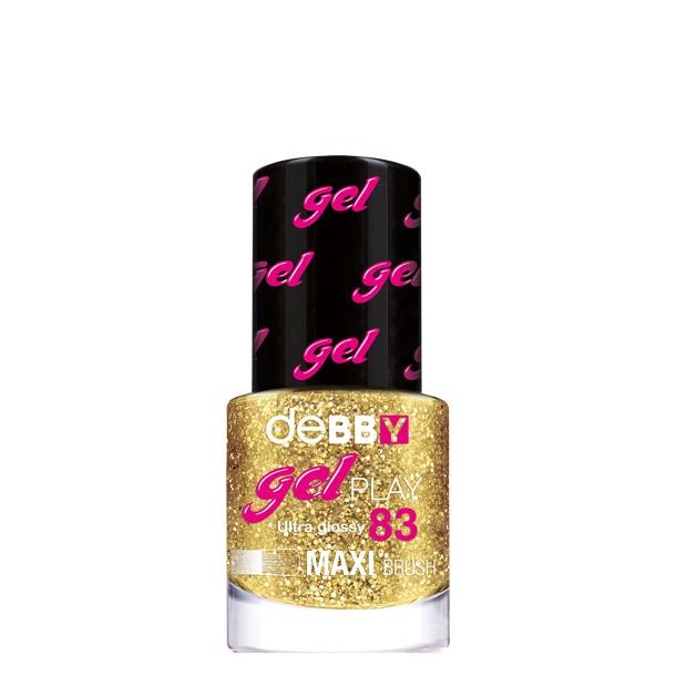 deBBY smalto gelPlay 83 - glitter gold 7.5 ml