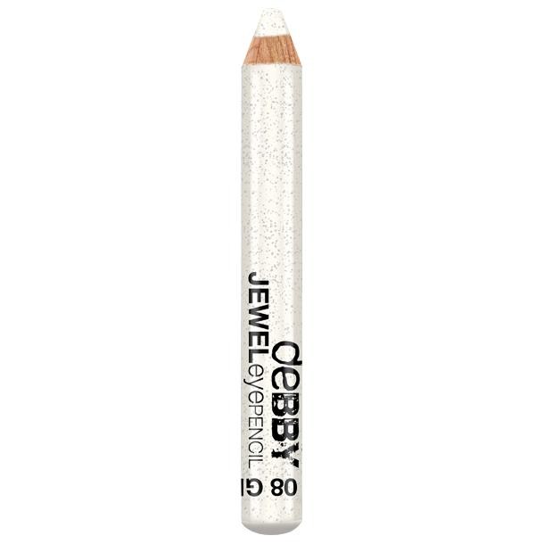 deBBY Jewel Eye Pencil 08 White Glitter