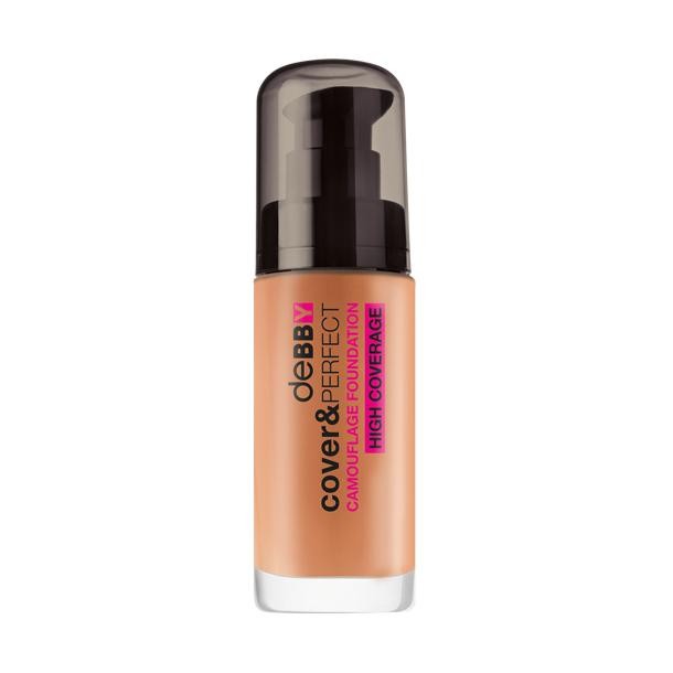 deBBY cover&PERFECT Camouflage Foundation, 05 - caramel, 30ml