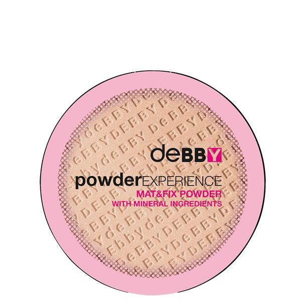 deBBY powderEXPERIENCE MAT&FIX POWDER 01 - nude