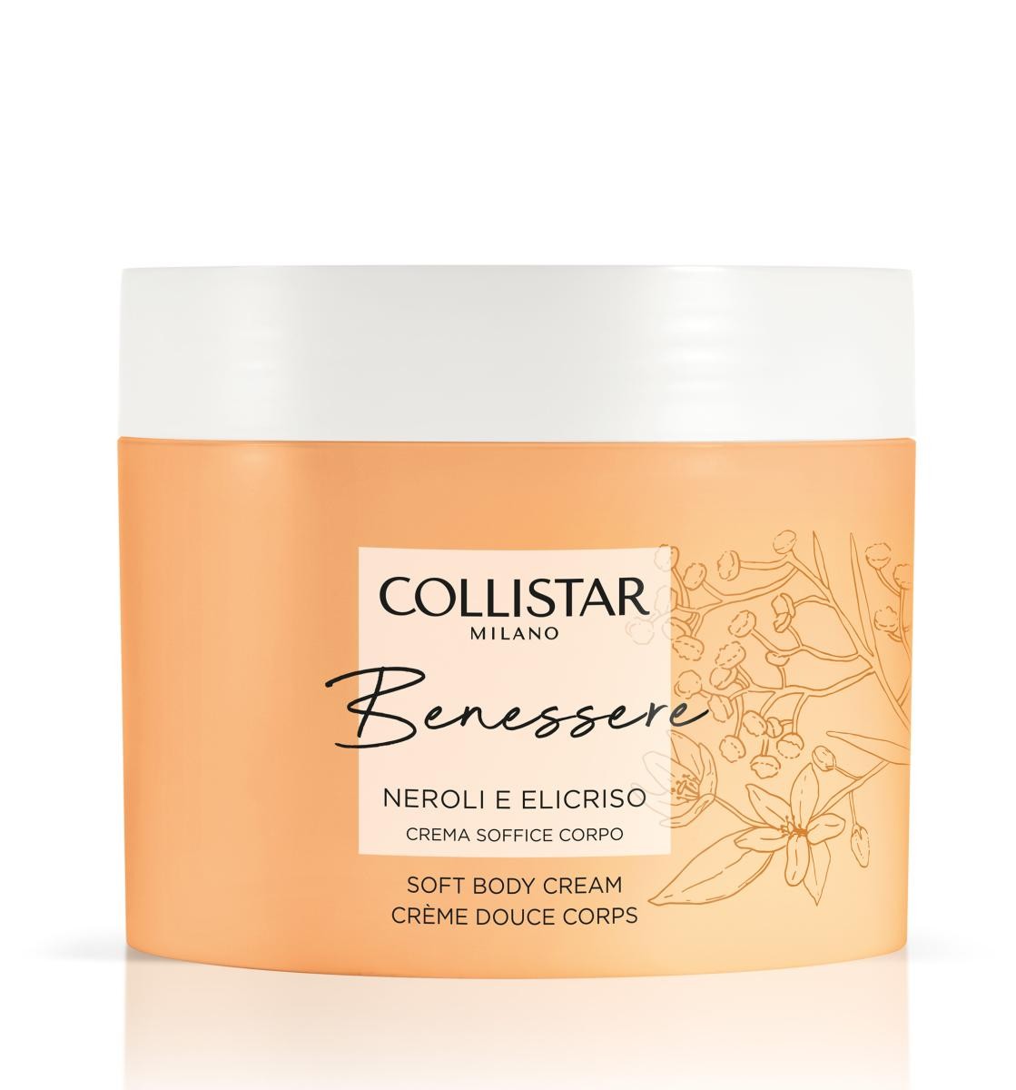 Collistar Benessere Neroli E Elicriso Crema Soffice Corpo 200 ml