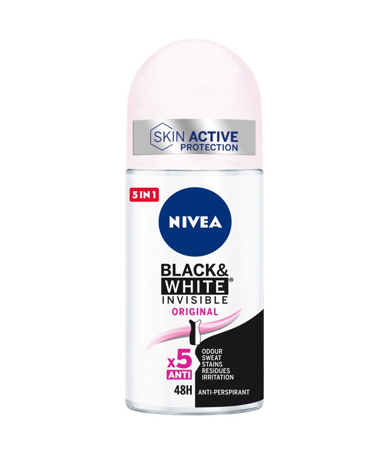NIVEA Black & White Invisible Original Roll-on 50 ml