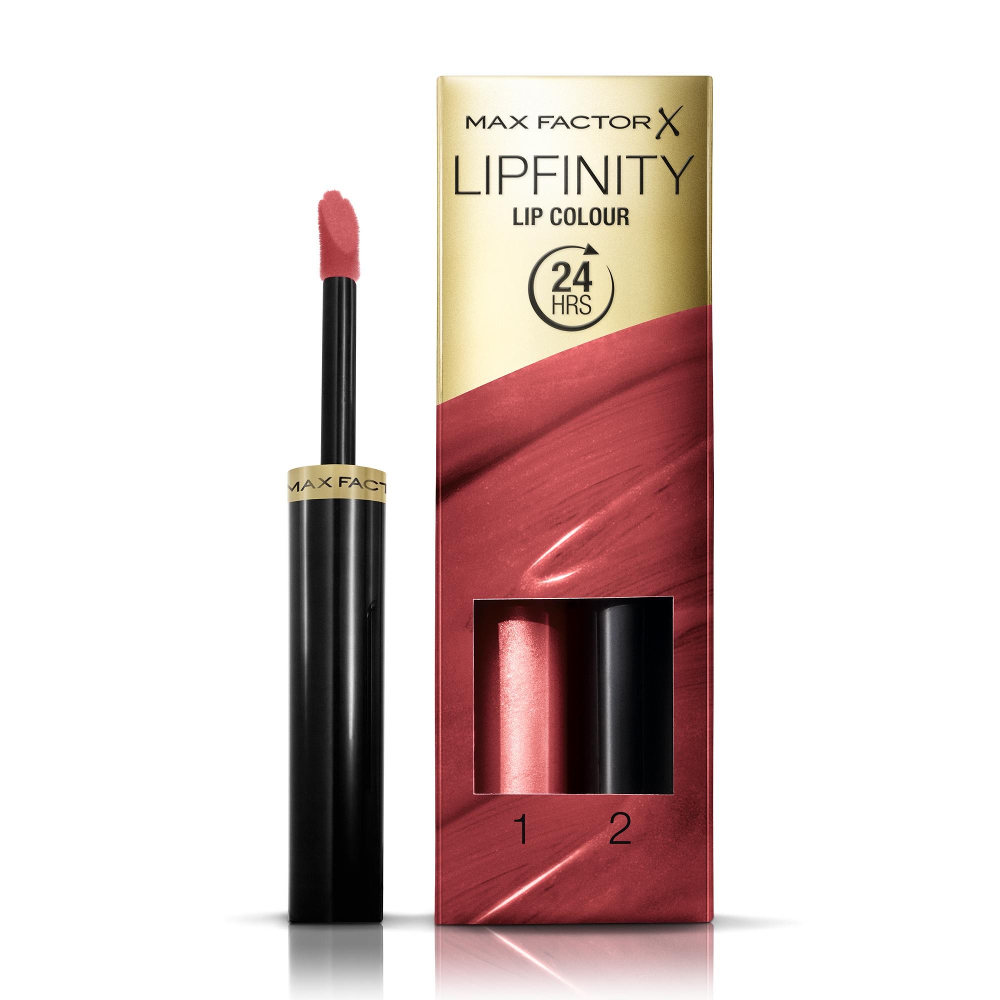 Max Factor Lipfinity Lip Colour, 110 Passionate, 2.3ml/1.9g