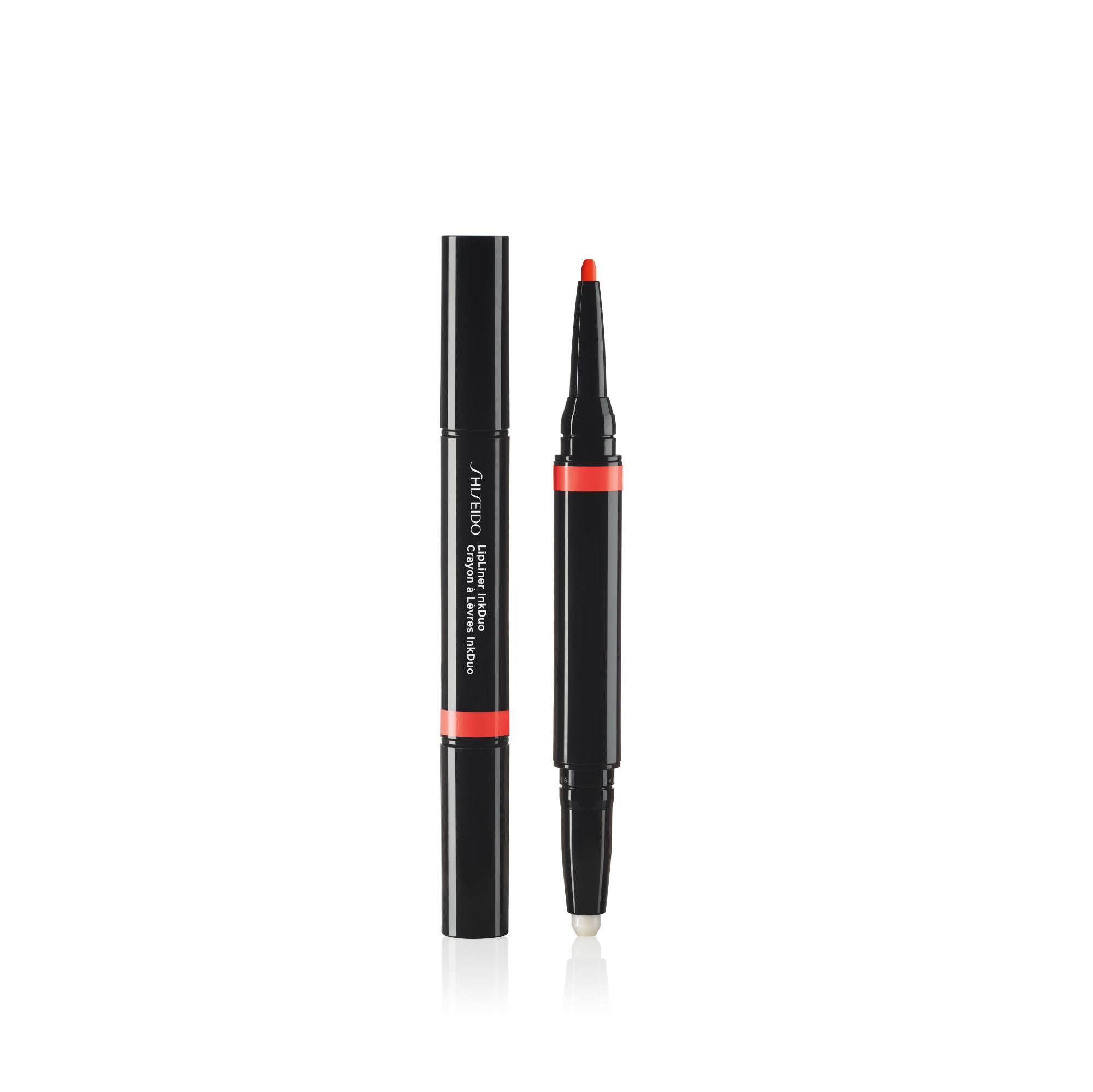 Shiseido LipLiner Ink Duo - Prime + Line Vivid Orange/GERANIUM