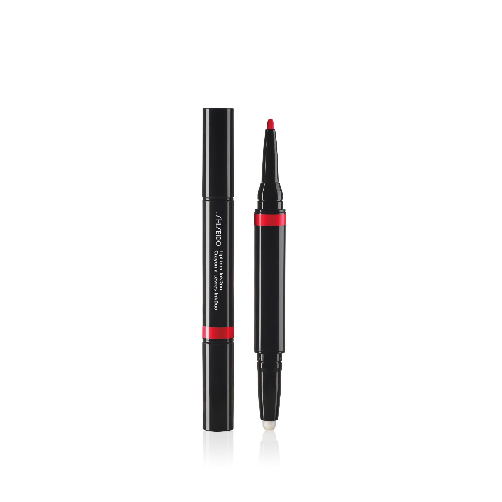 Shiseido LipLiner Ink Duo - Prime + Line Balanced Red/TRUE RED