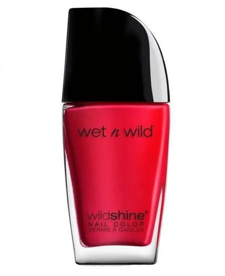 wet n wild Wild Shine Nail Color, 476E Red Red, 12.3ml