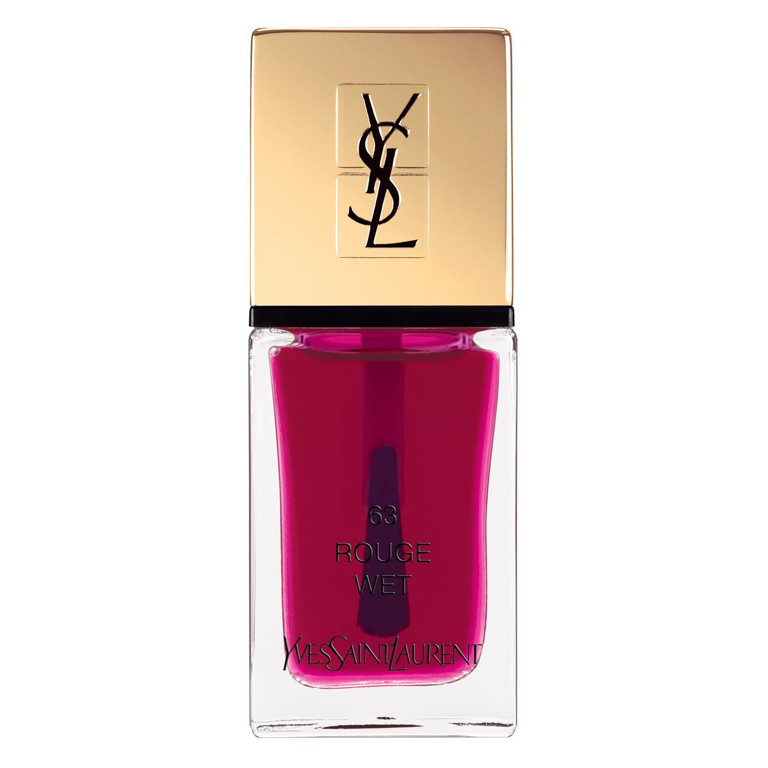Yves Saint Laurent La Laque Couture Pop Water smalto per unghie 10 ml Rosso