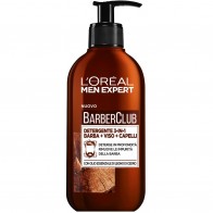 L`Oréal Paris Men Expert Barber Club Detergente 3-in-1 Rimuove le impurità della barba, 200 ml
